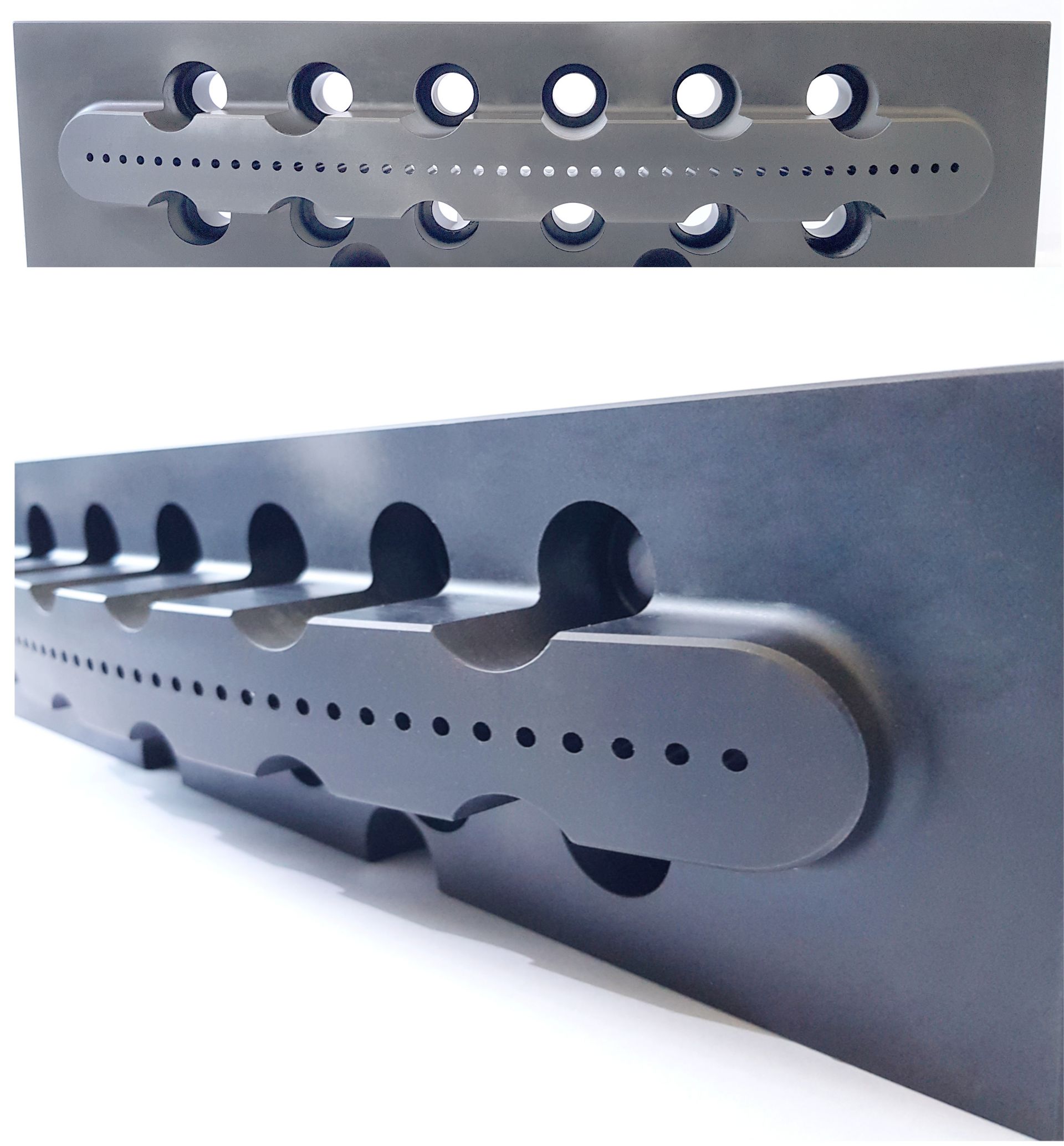 Curved Die Plate for strand die head for twin screw extruder 